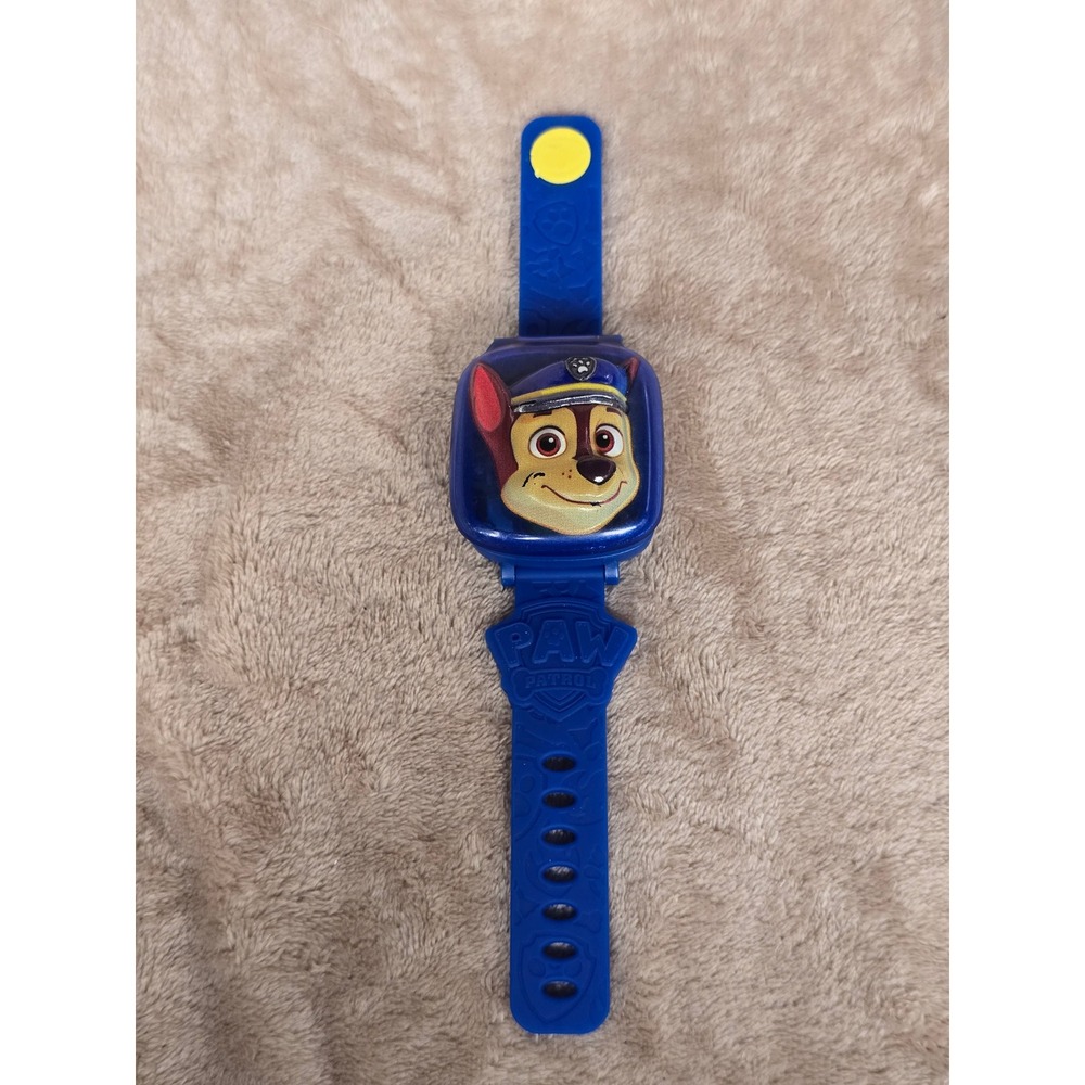 VTech Paw Patrol Chase Learning Watch Blue Kids Interactive Digital Toy Watch